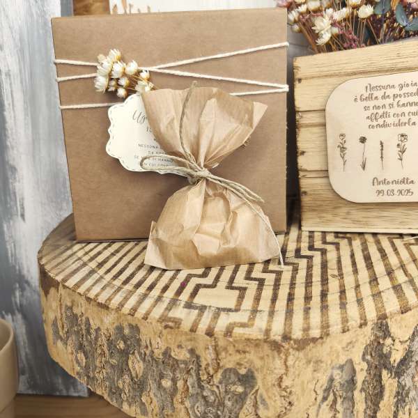 BOMBONIERA CANDELA BATTESIMO